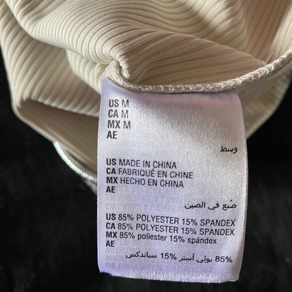 Silver color INC long sleeve top New without tag - Picture 5 of 6
